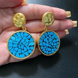 Turquoise earrings